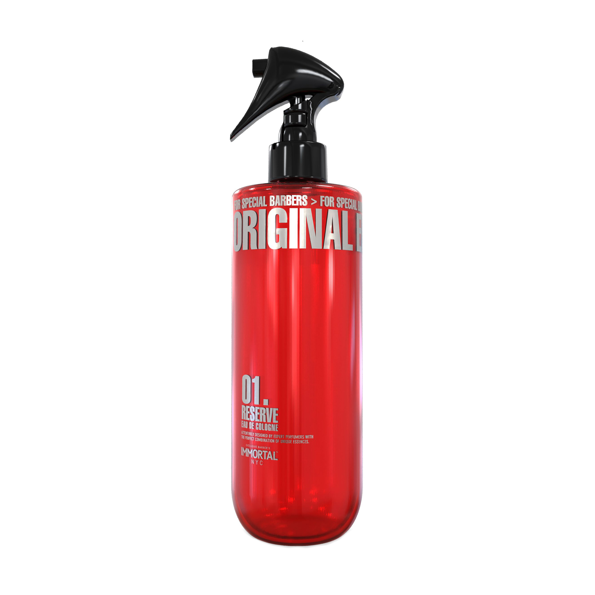 Чоловічий одеколон після гоління Immortal NYC Original 01. Reserve Eau De Cologne, 500 мл