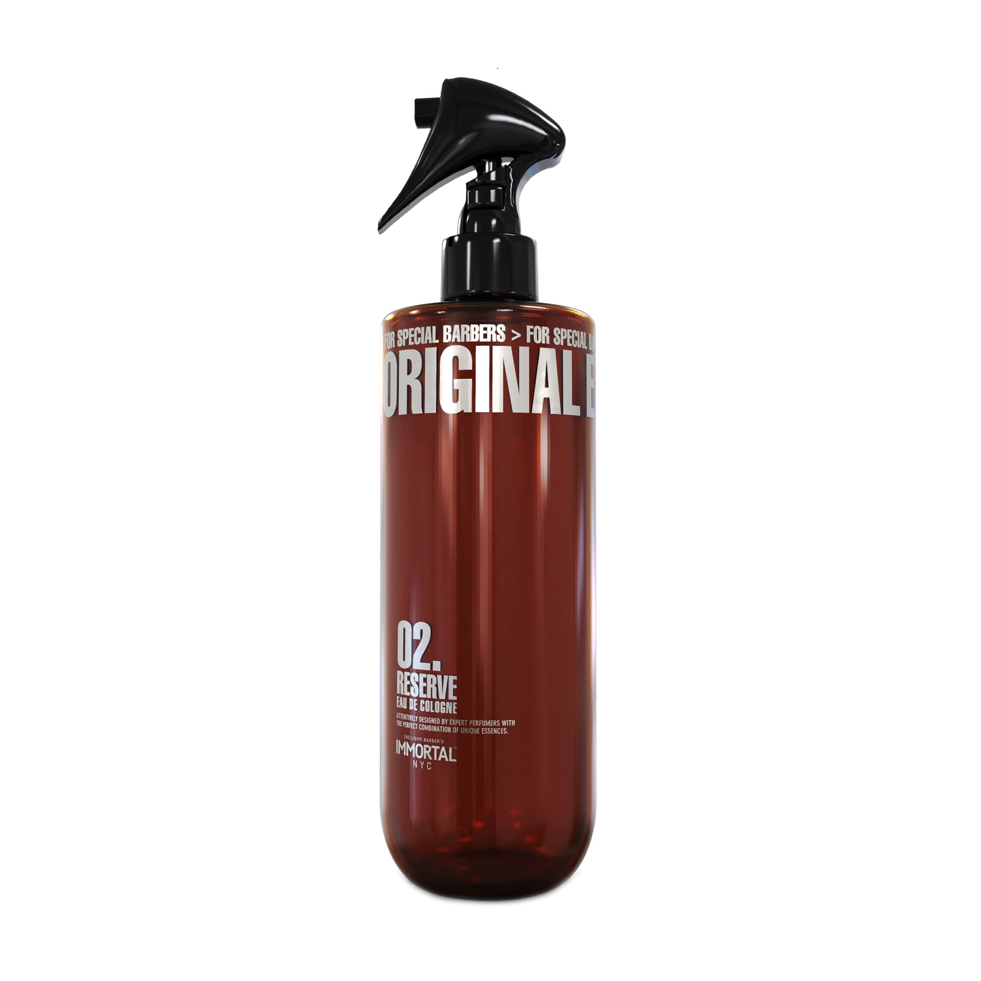 Чоловічий одеколон після гоління Immortal NYC Original 02. Reserve Eau De Cologne, 500 мл