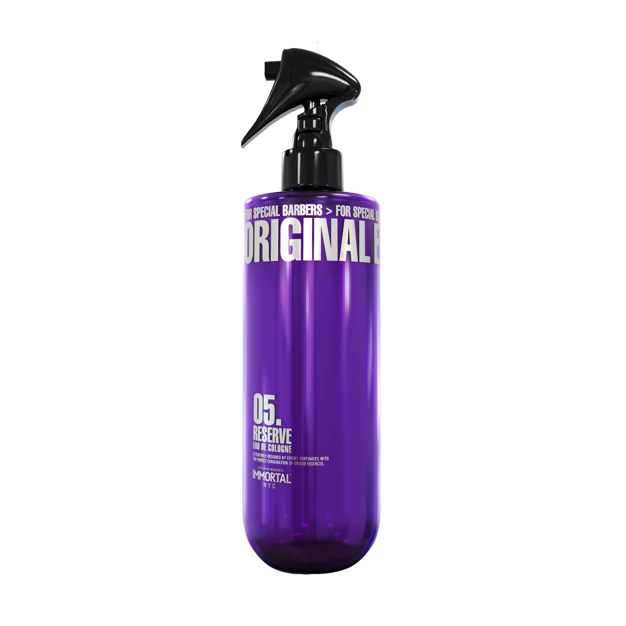 Чоловічий одеколон після гоління Immortal NYC Original 05. Reserve Eau De Cologne, 500 мл